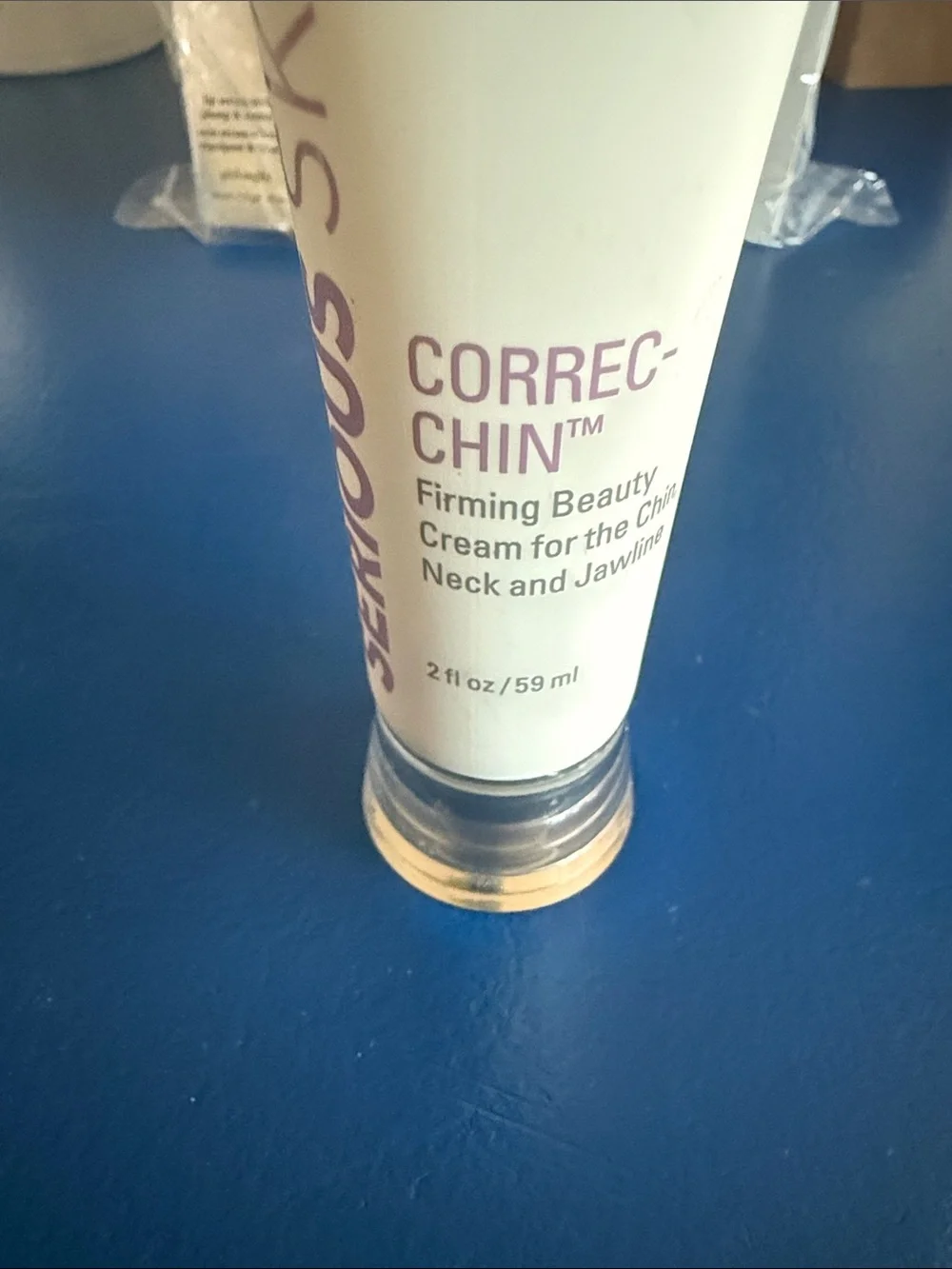 Serious Skincare Reverse Lift Correc-Chin Firming Cream Neck Jawline 2oz NEW